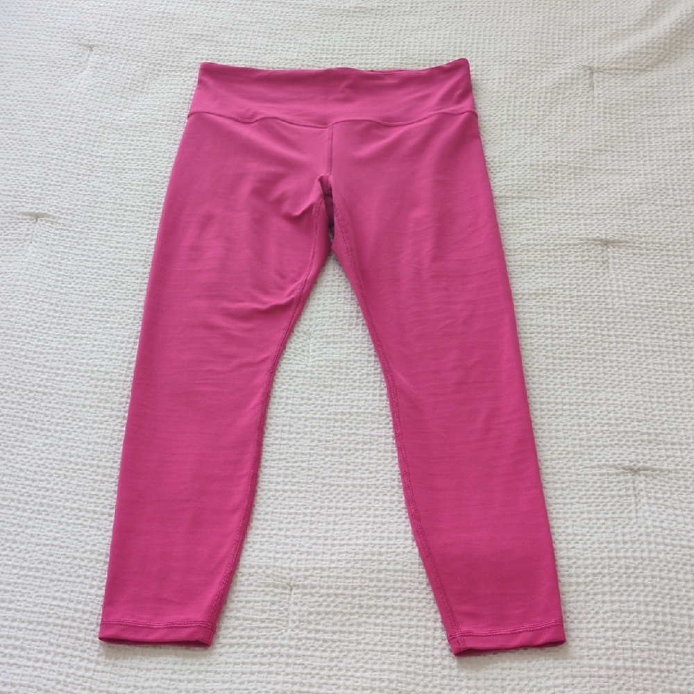 Athleta Hot Pink High Rise Elation Leggings